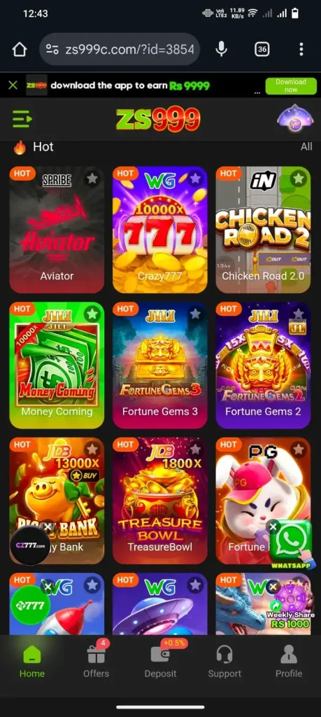 ZS999 GAme Download