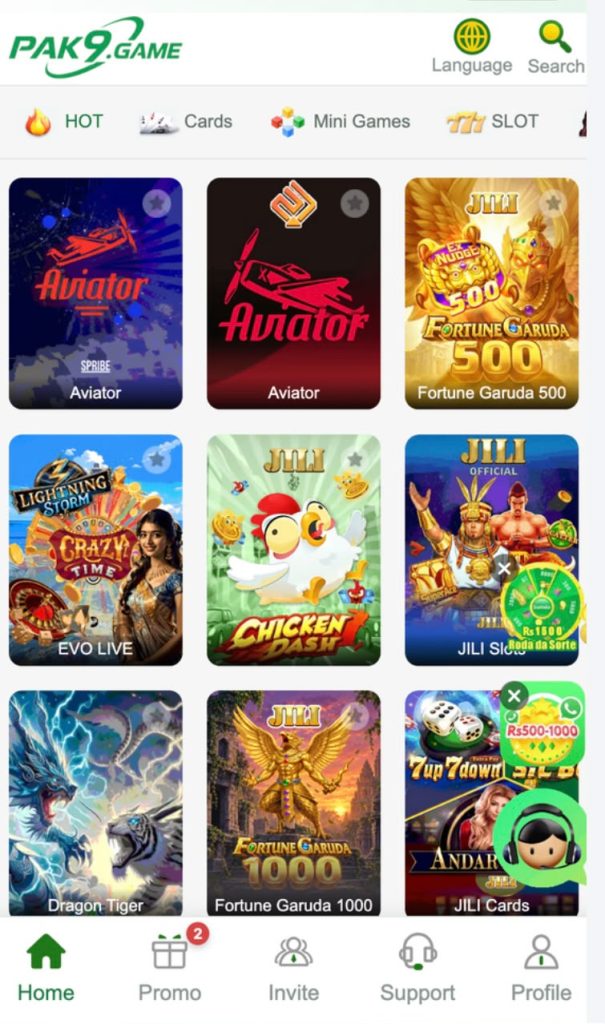 PAK9 Game